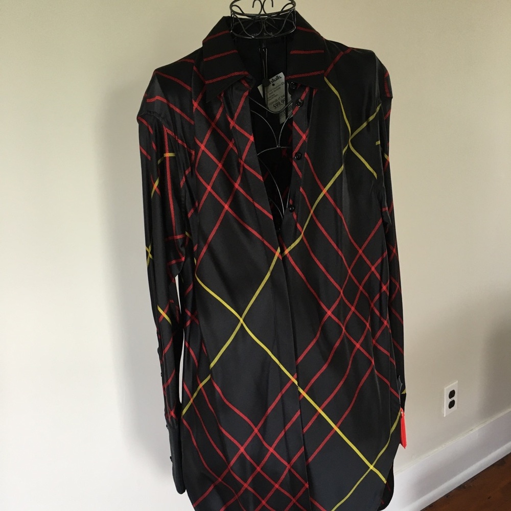 Rag and Bone Edith silk shirt NWT.
